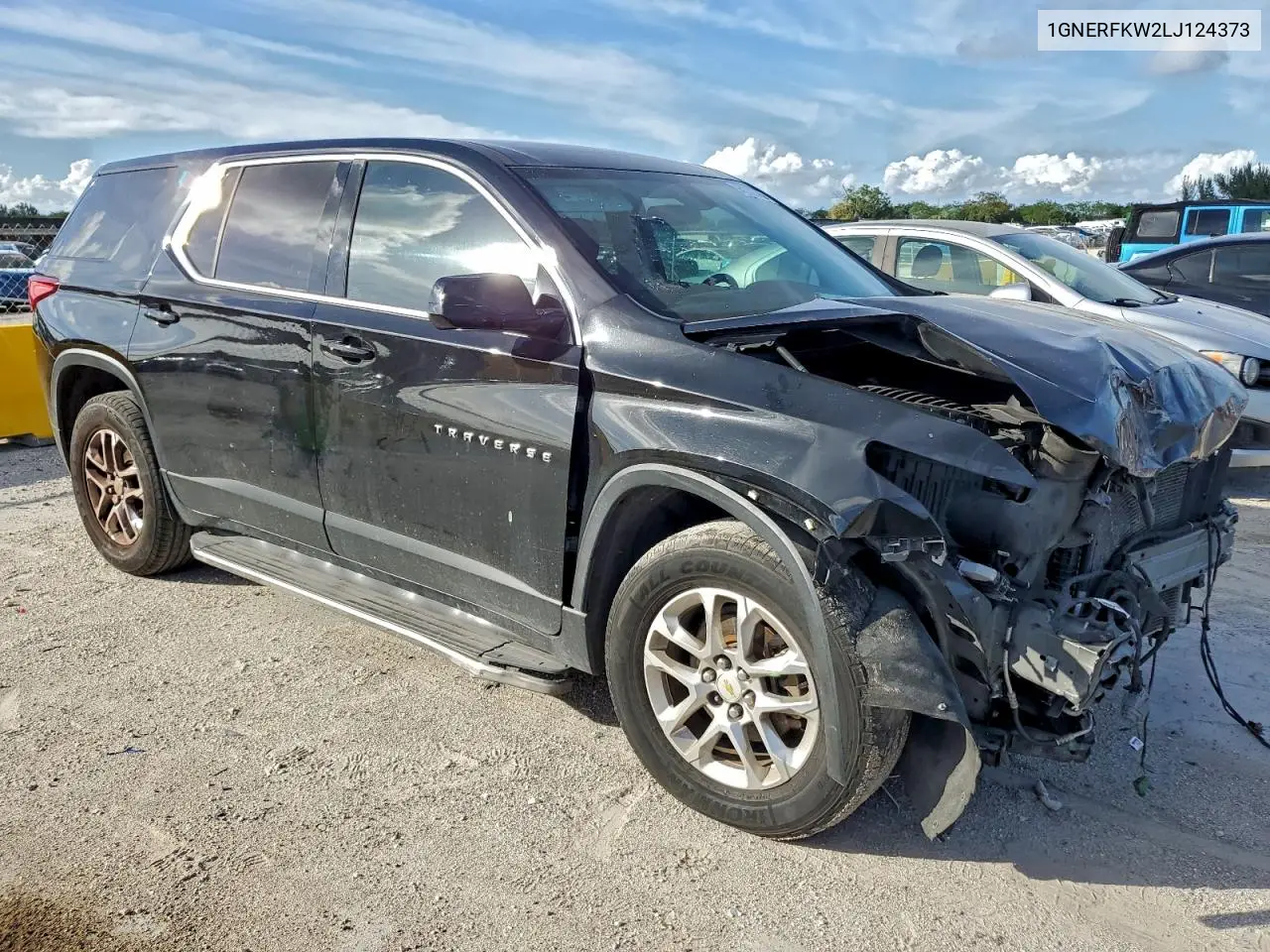 1GNERFKW2LJ124373 2020 Chevrolet Traverse Ls