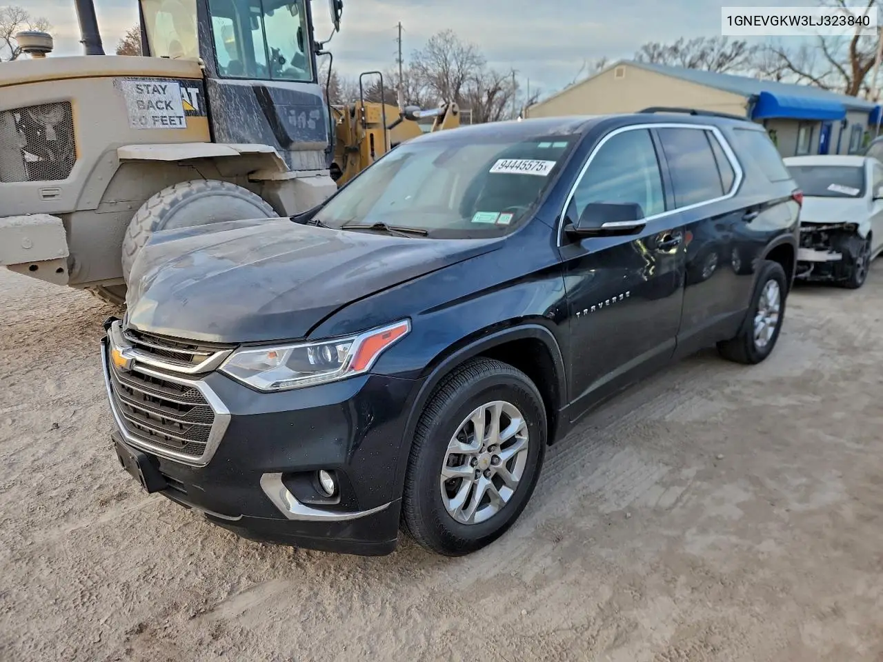 1GNEVGKW3LJ323840 2020 Chevrolet Traverse Lt
