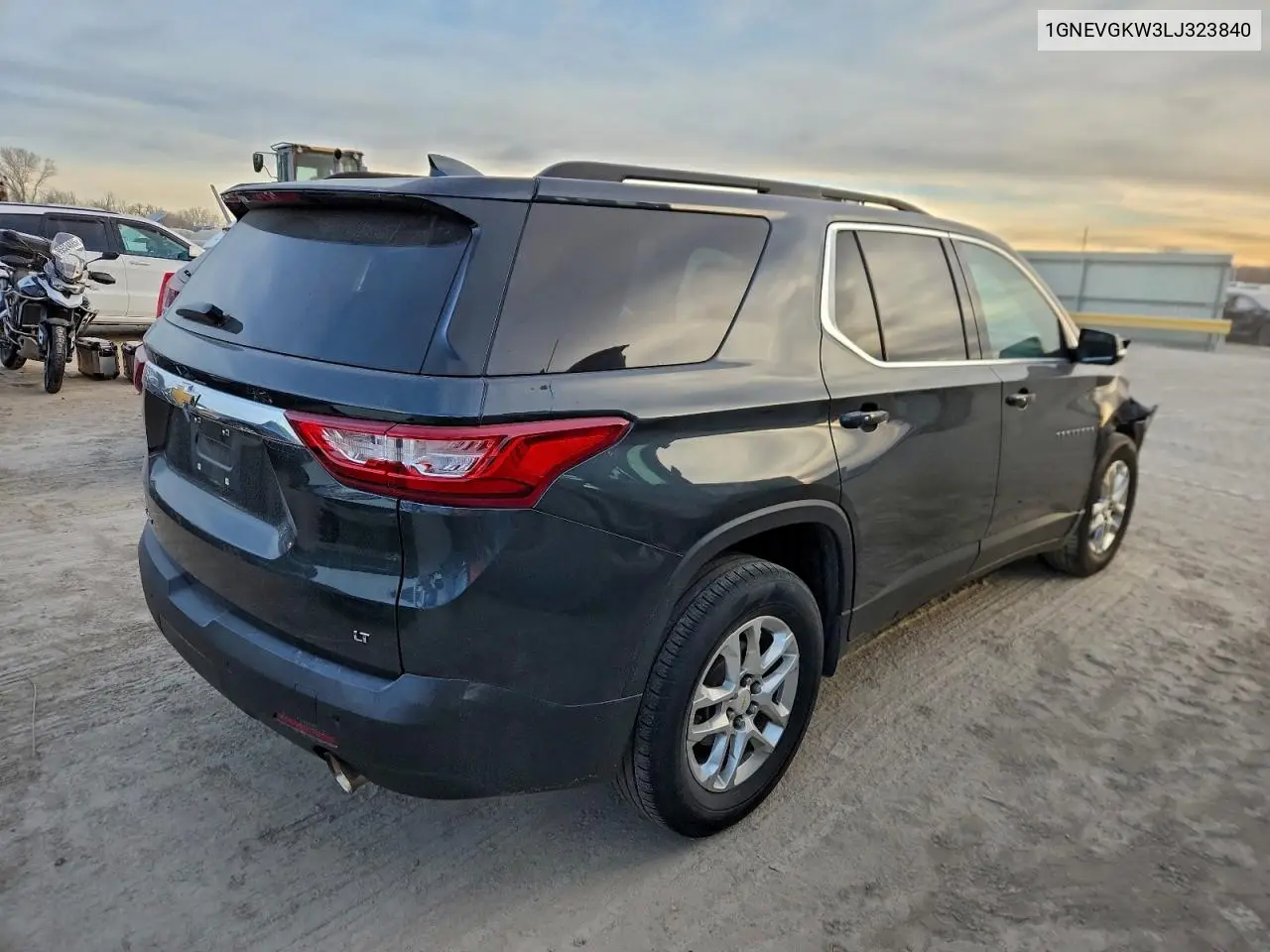1GNEVGKW3LJ323840 2020 Chevrolet Traverse Lt