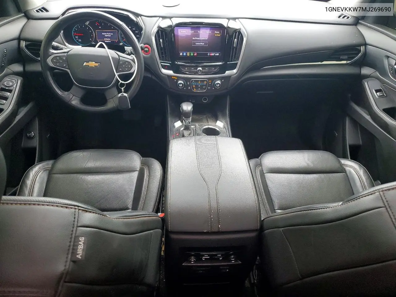 2021 Chevrolet Traverse Premier VIN: 1GNEVKKW7MJ269690 Lot: 59894946