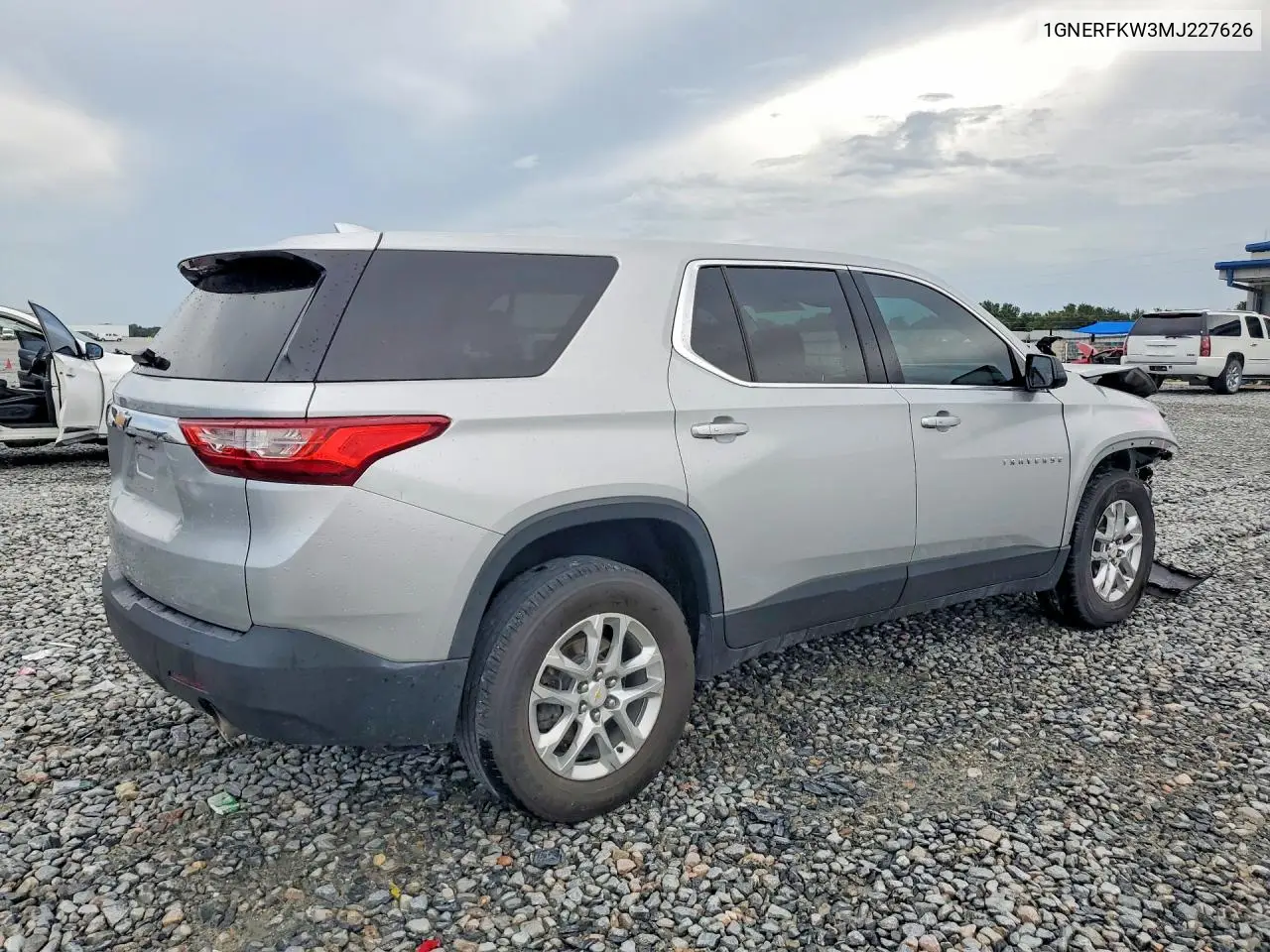 2021 Chevrolet Traverse Ls VIN: 1GNERFKW3MJ227626 Lot: 61890526