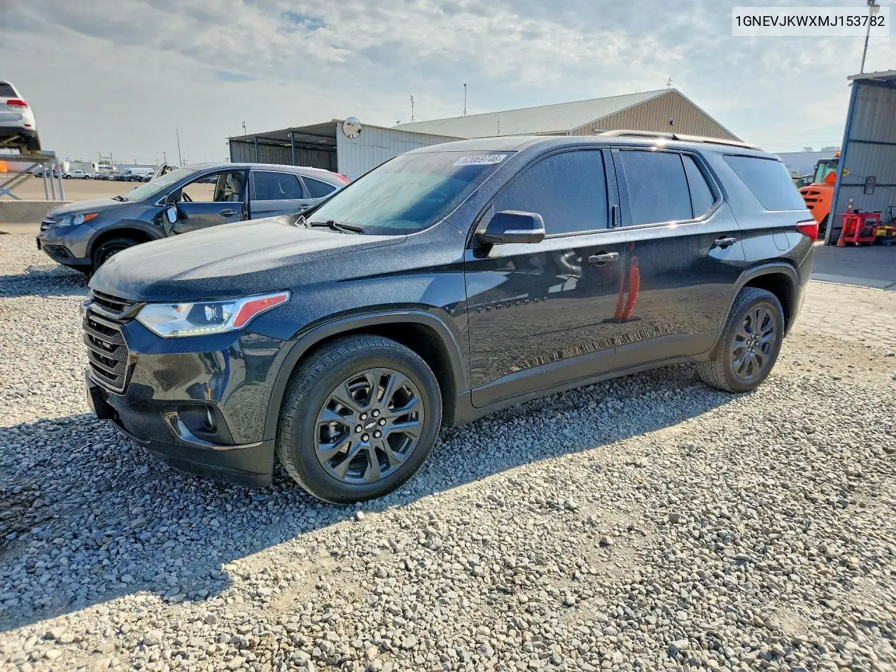 1GNEVJKWXMJ153782 2021 Chevrolet Traverse Rs