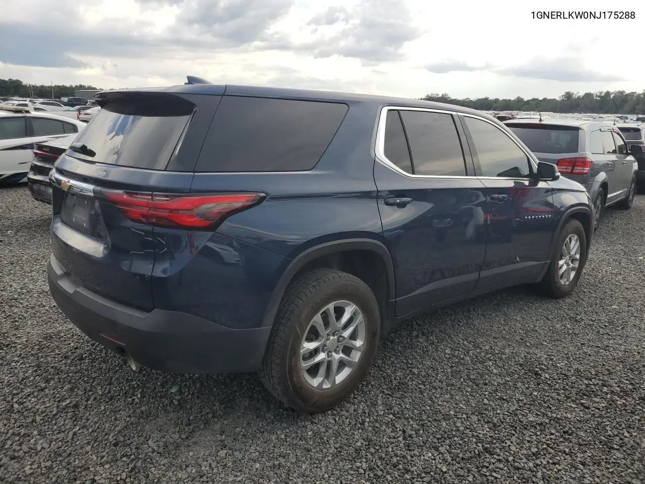 2022 Chevrolet Traverse VIN: 1GNERLKW0NJ175288 Lot: 54986556