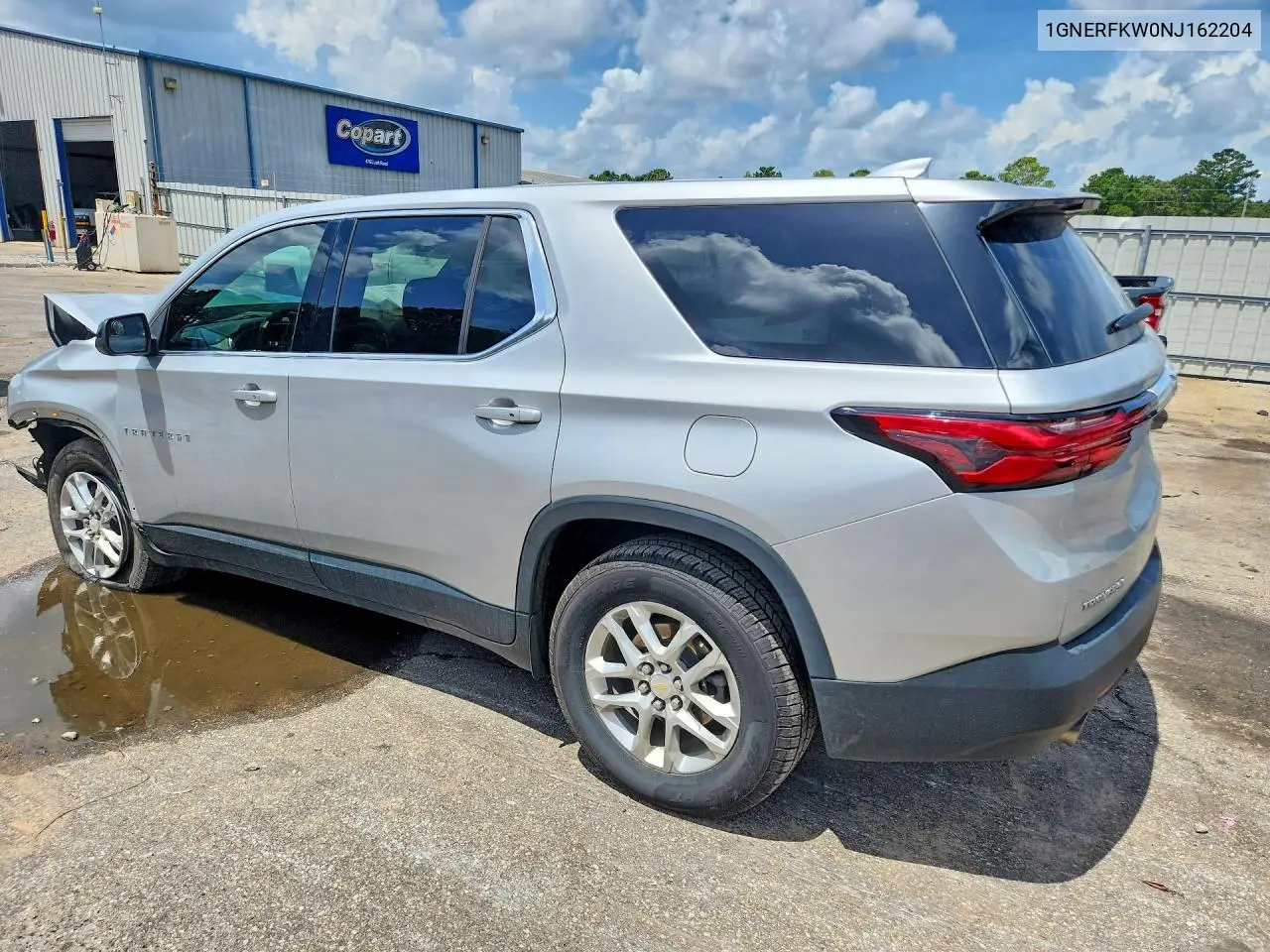 2022 Chevrolet Traverse Ls VIN: 1GNERFKW0NJ162204 Lot: 59954896