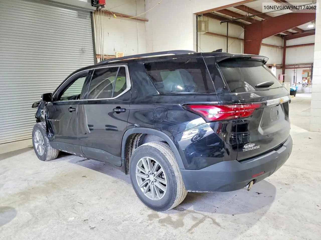 2022 Chevrolet Traverse Lt VIN: 1GNEVGKW9NJ174062 Lot: 60415076