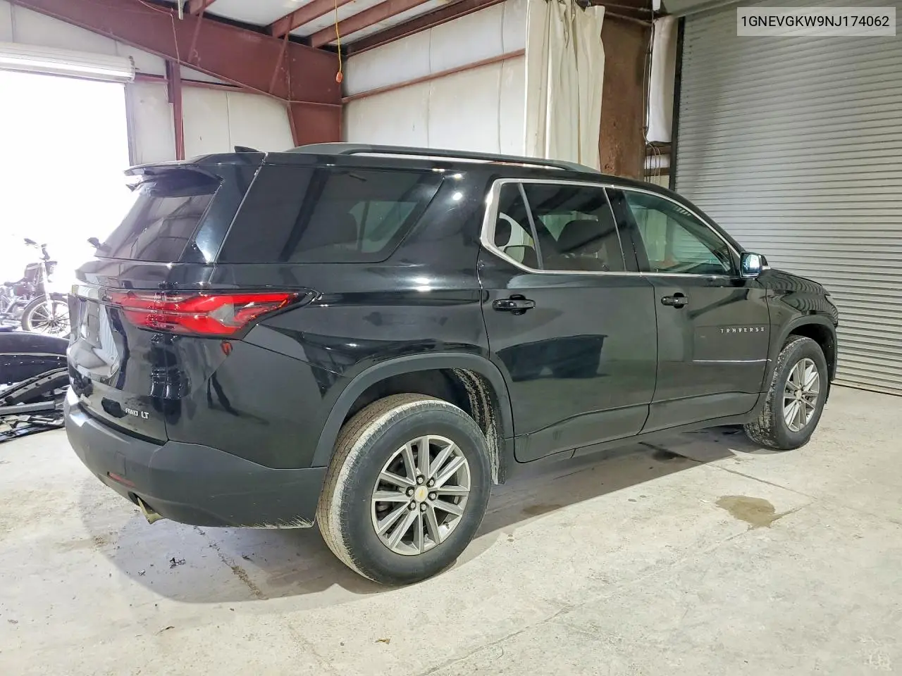 2022 Chevrolet Traverse Lt VIN: 1GNEVGKW9NJ174062 Lot: 60415076