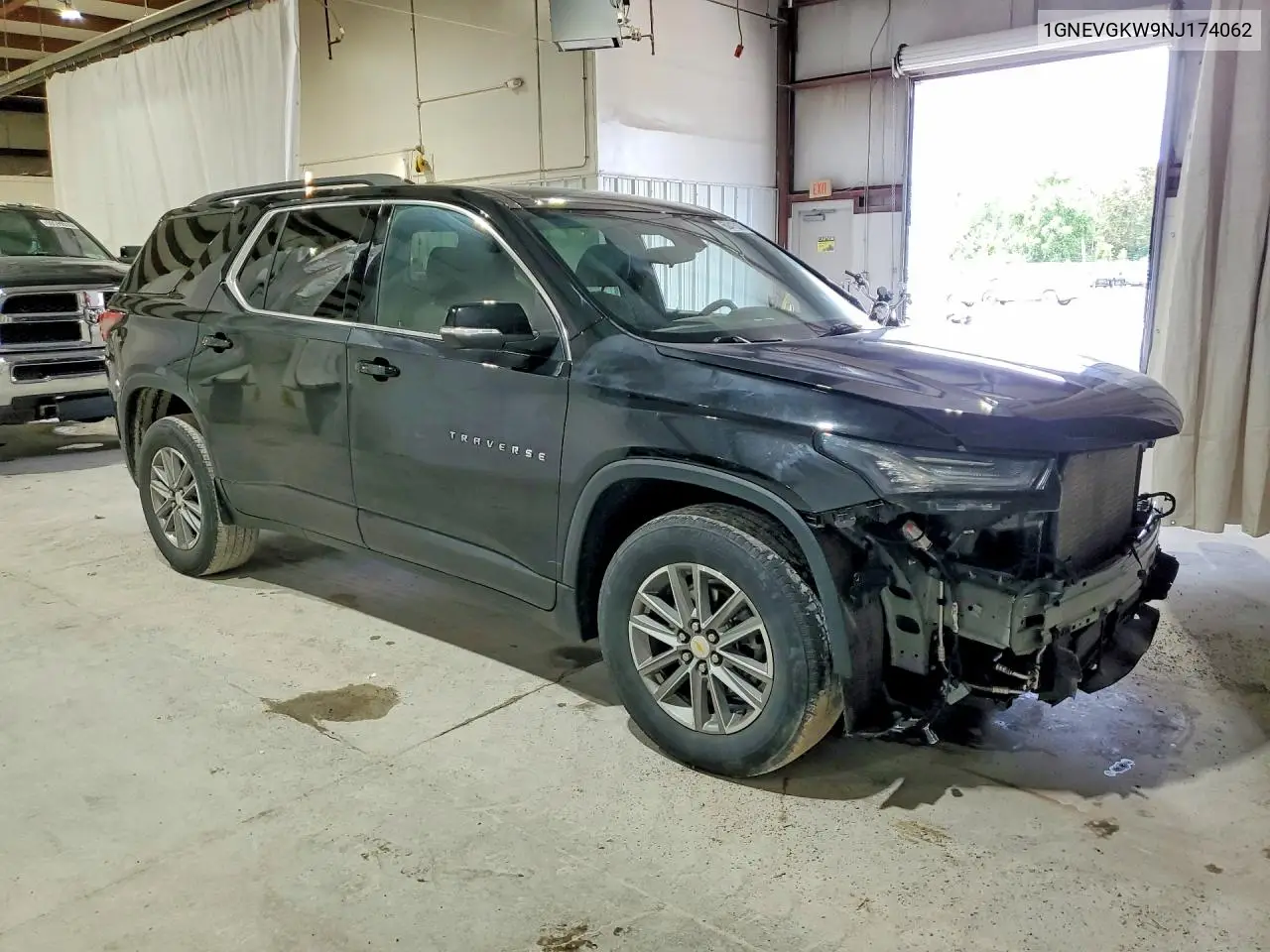 2022 Chevrolet Traverse Lt VIN: 1GNEVGKW9NJ174062 Lot: 60415076