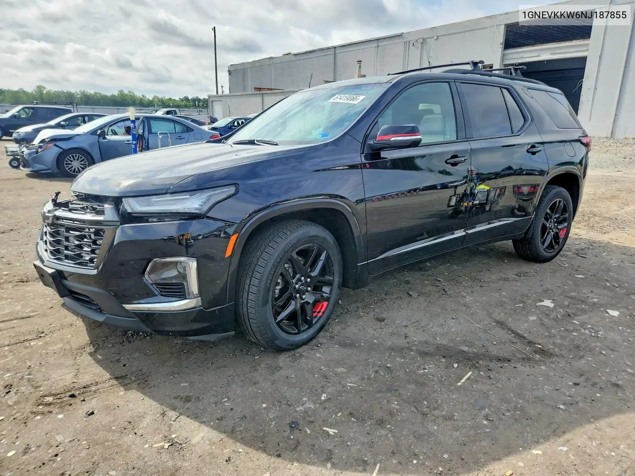 2022 Chevrolet Traverse Premier VIN: 1GNEVKKW6NJ187855 Lot: 61419066