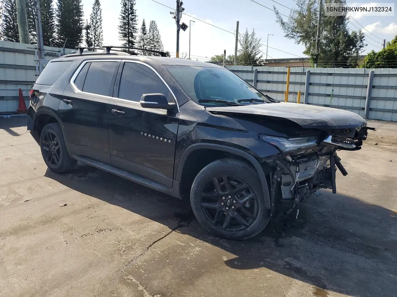 2022 Chevrolet Traverse Lt VIN: 1GNERHKW9NJ132324 Lot: 61845706