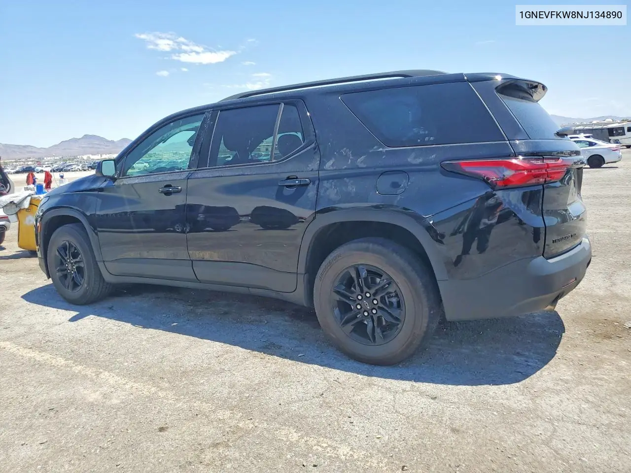 2022 Chevrolet Traverse Ls VIN: 1GNEVFKW8NJ134890 Lot: 61911006