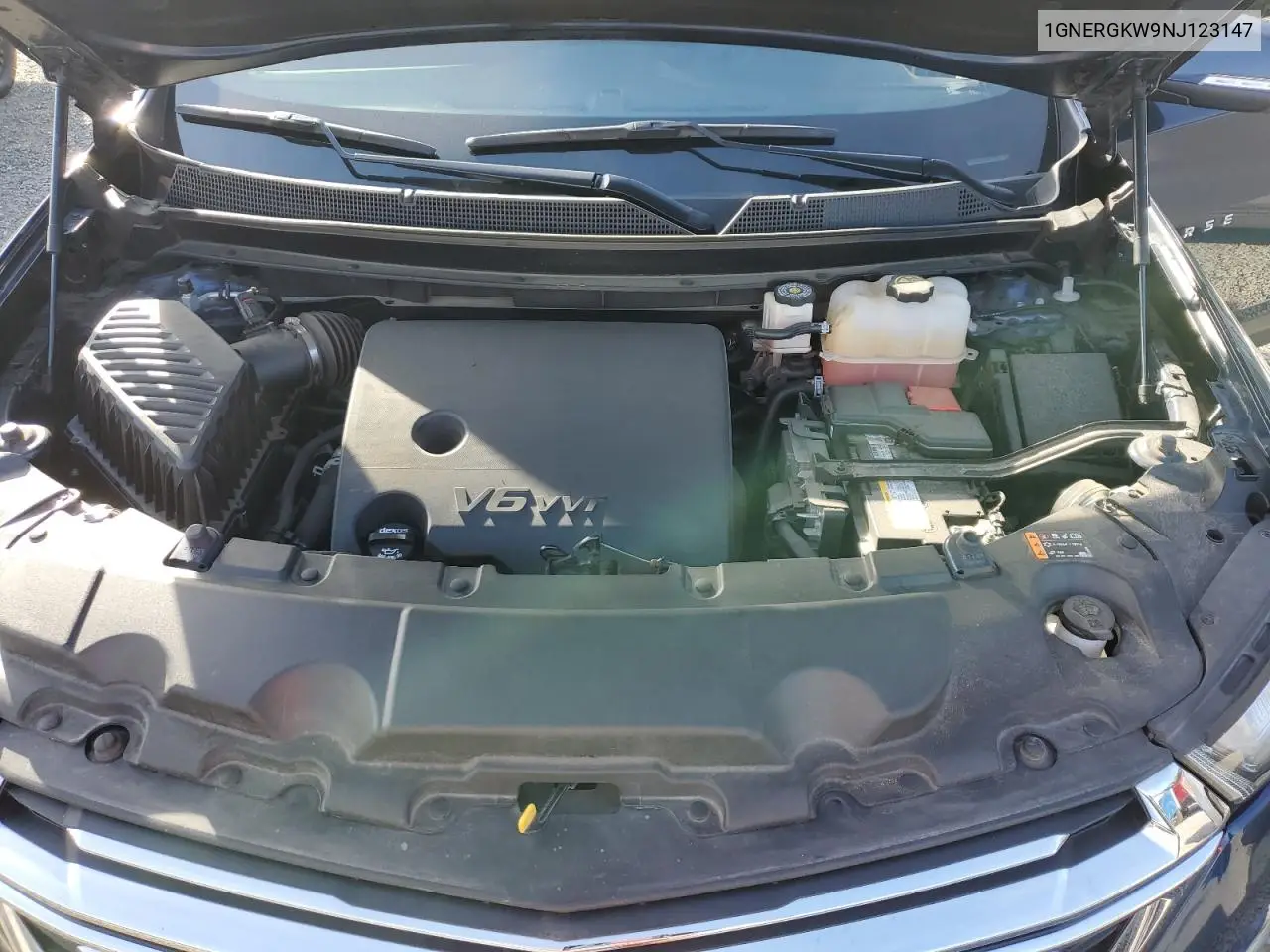 1GNERGKW9NJ123147 2022 Chevrolet Traverse Lt