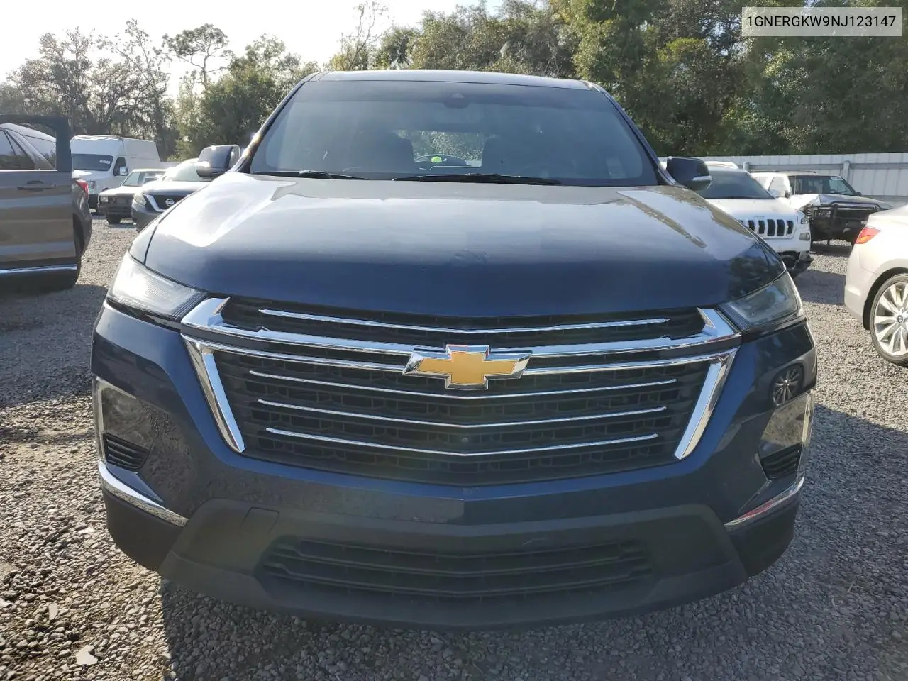 1GNERGKW9NJ123147 2022 Chevrolet Traverse Lt