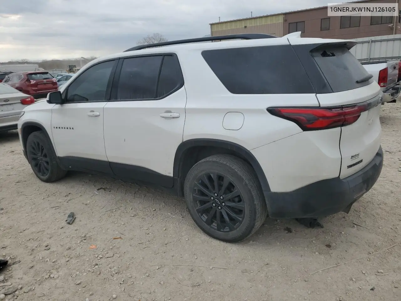 1GNERJKW1NJ126105 2022 Chevrolet Traverse Rs