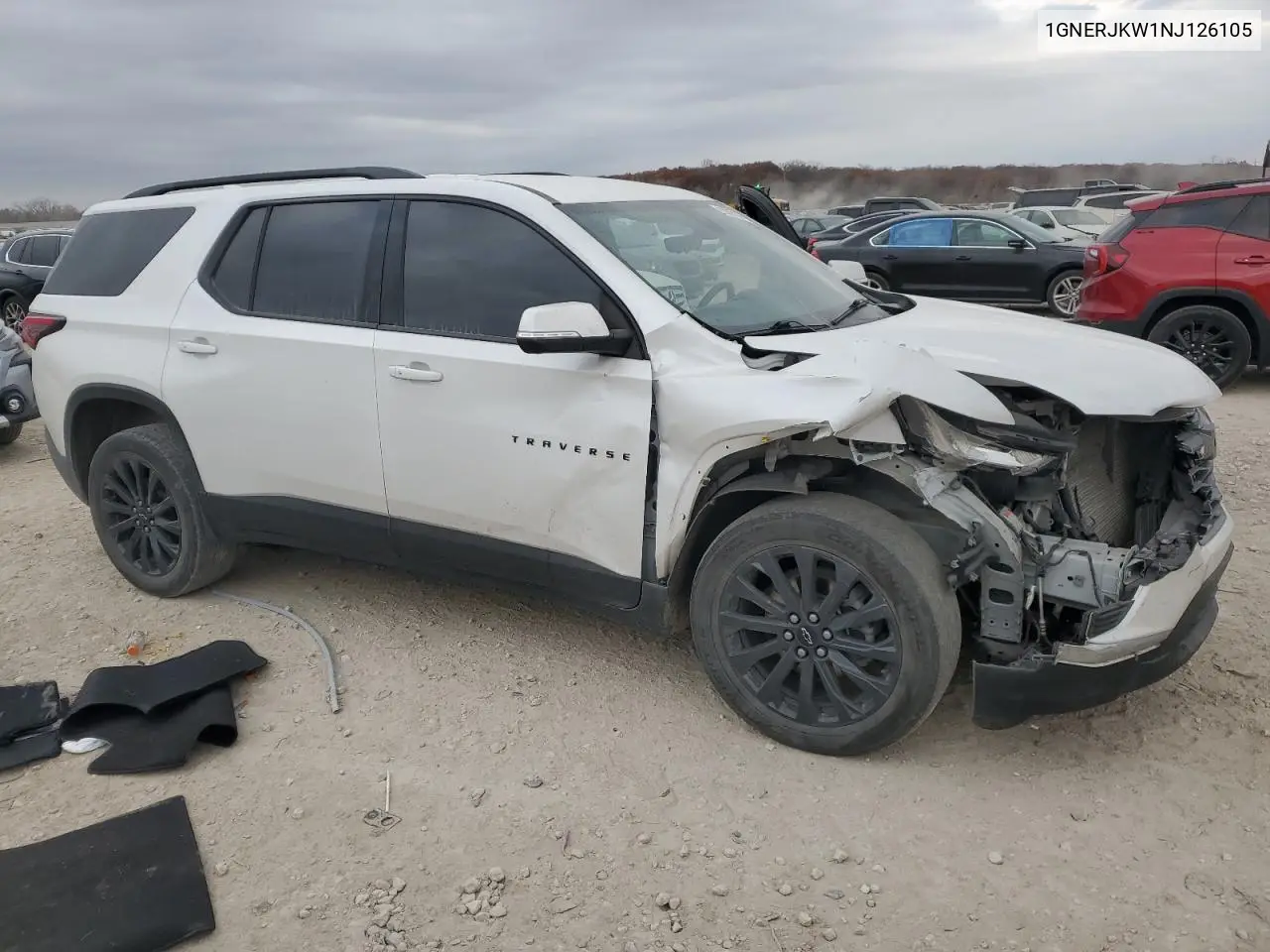 1GNERJKW1NJ126105 2022 Chevrolet Traverse Rs
