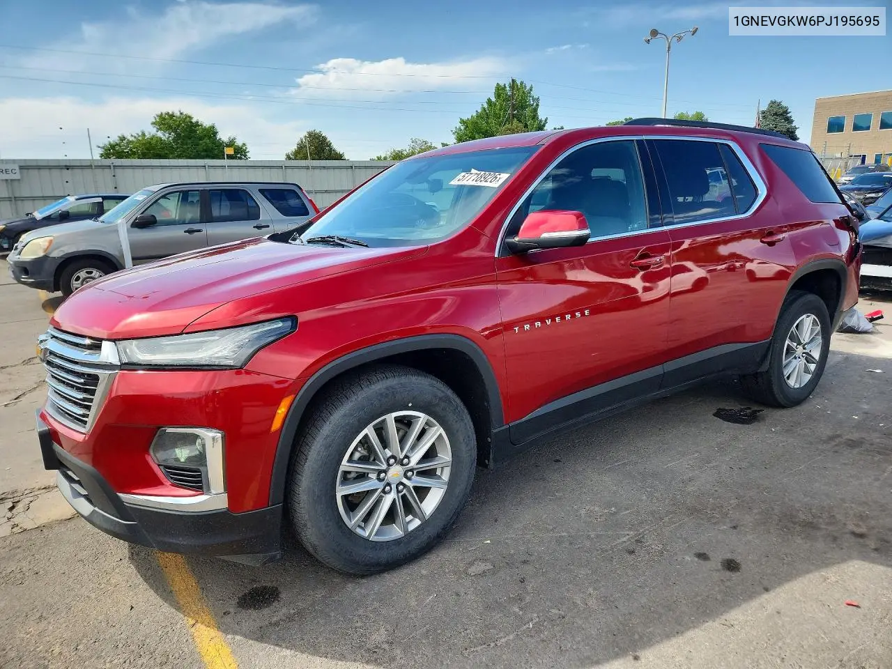 2023 Chevrolet Traverse Lt VIN: 1GNEVGKW6PJ195695 Lot: 57718926