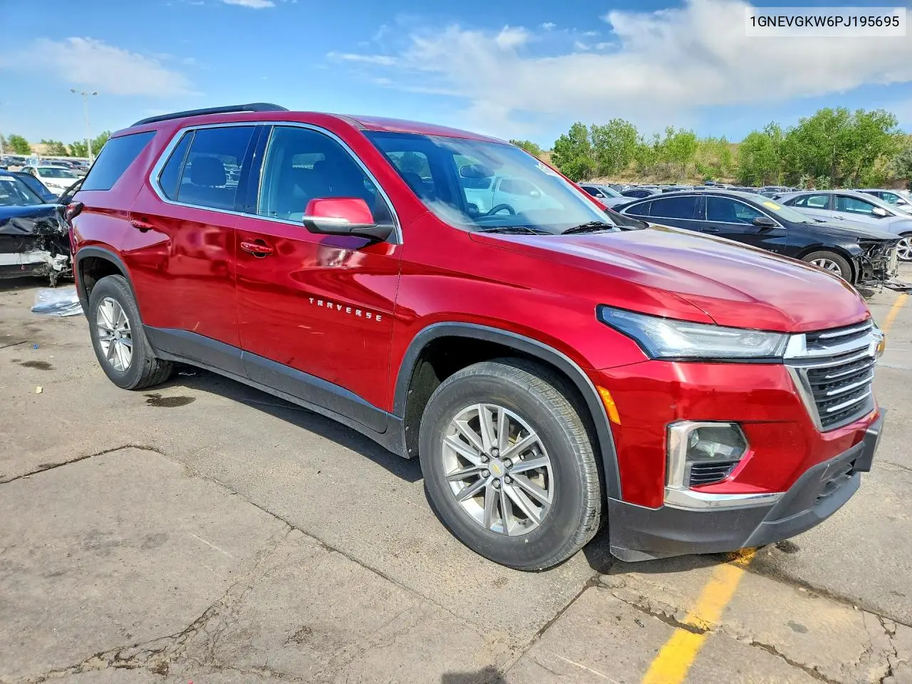 2023 Chevrolet Traverse Lt VIN: 1GNEVGKW6PJ195695 Lot: 57718926