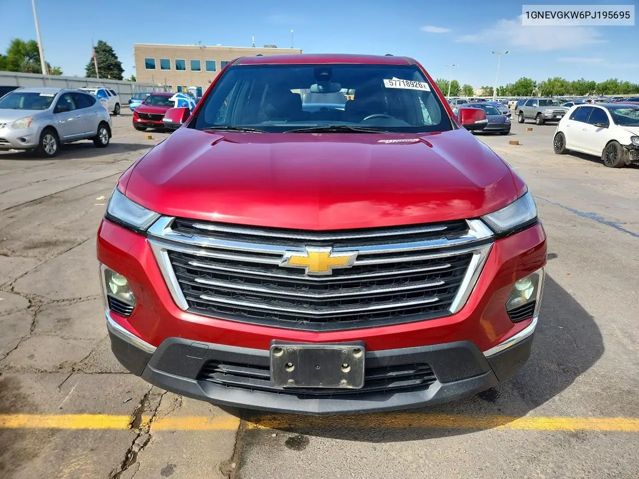 2023 Chevrolet Traverse Lt VIN: 1GNEVGKW6PJ195695 Lot: 57718926