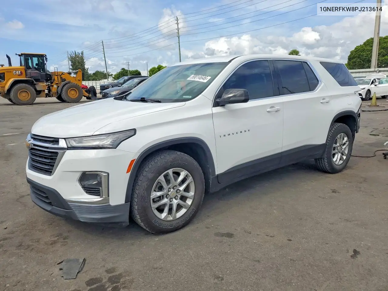 2023 Chevrolet Traverse Ls VIN: 1GNERFKW8PJ213614 Lot: 58014646