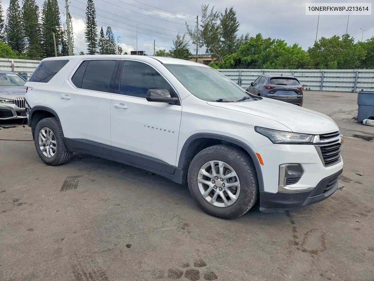 2023 Chevrolet Traverse Ls VIN: 1GNERFKW8PJ213614 Lot: 58014646