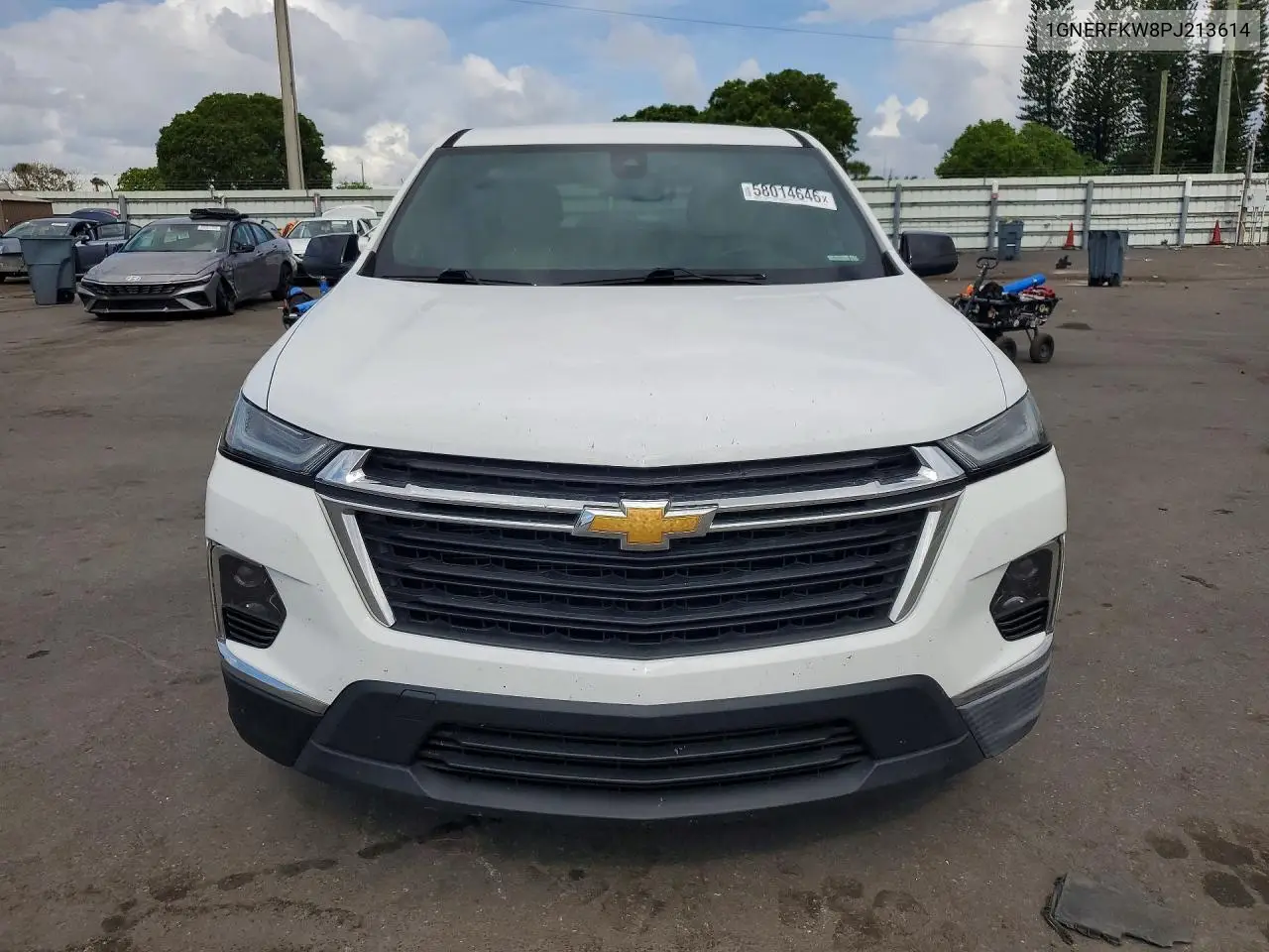 2023 Chevrolet Traverse Ls VIN: 1GNERFKW8PJ213614 Lot: 58014646