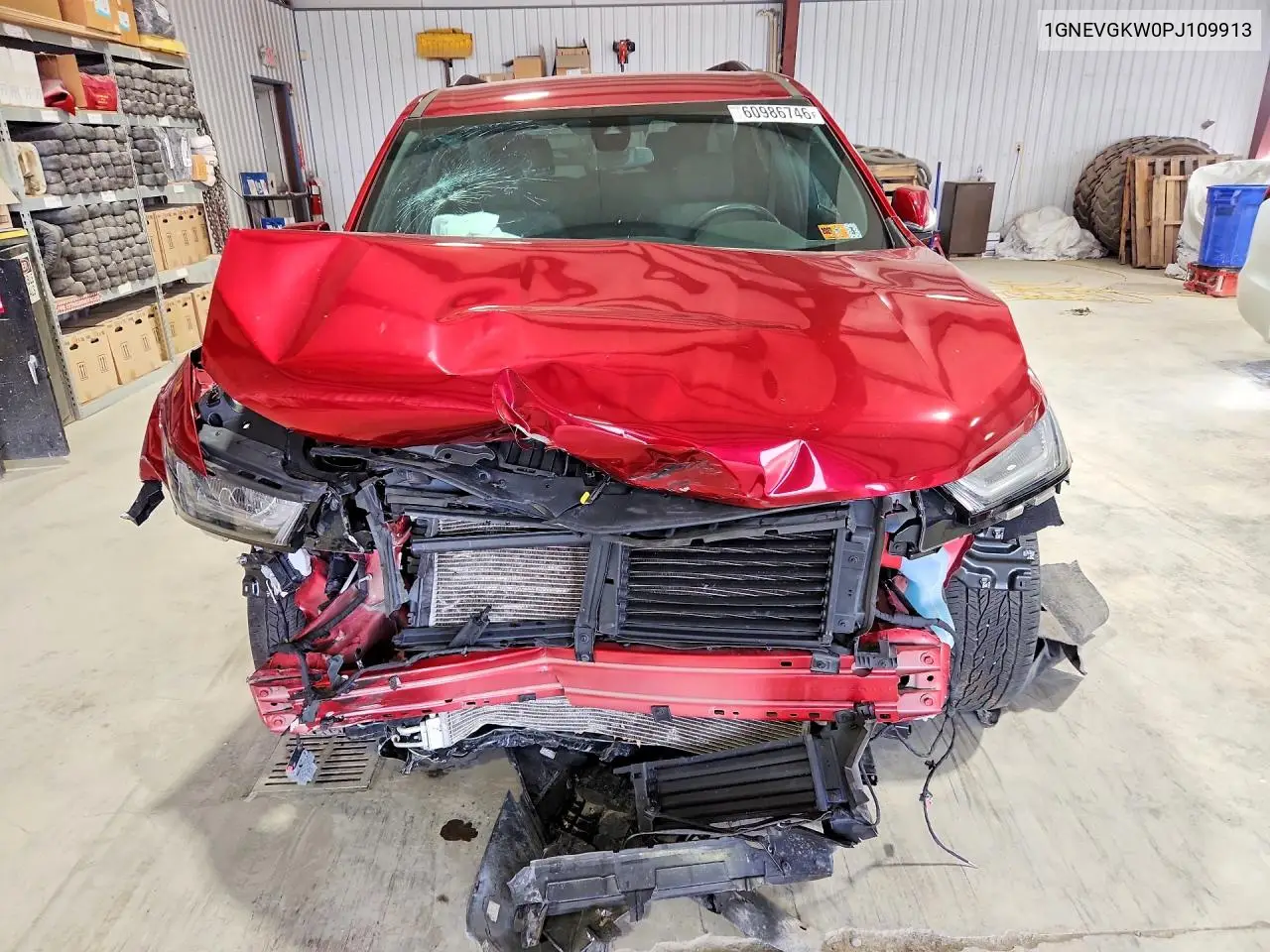 2023 Chevrolet Traverse Lt VIN: 1GNEVGKW0PJ109913 Lot: 60986746