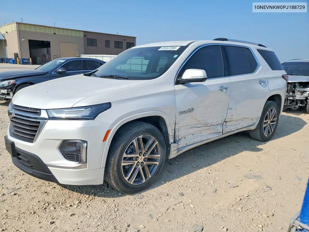 2023 Chevrolet Traverse High Country VIN: 1GNEVNKW0PJ188729 Lot: 61047266