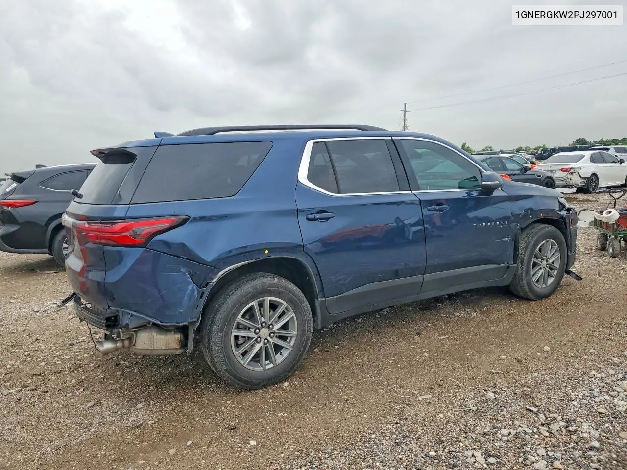 2023 Chevrolet Traverse Lt VIN: 1GNERGKW2PJ297001 Lot: 61182916