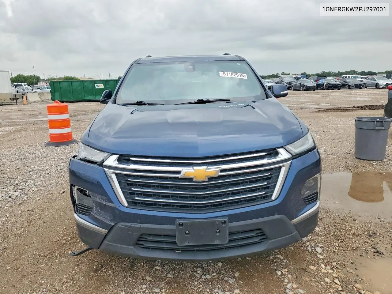 2023 Chevrolet Traverse Lt VIN: 1GNERGKW2PJ297001 Lot: 61182916