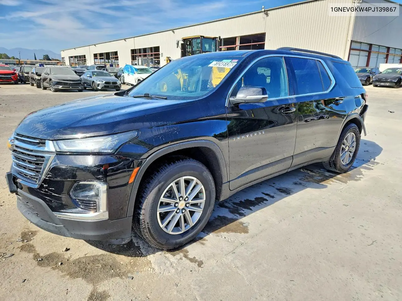 2023 Chevrolet Traverse Lt VIN: 1GNEVGKW4PJ139867 Lot: 61245136