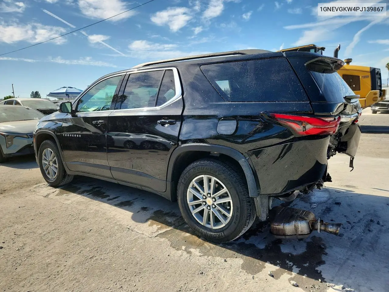 2023 Chevrolet Traverse Lt VIN: 1GNEVGKW4PJ139867 Lot: 61245136