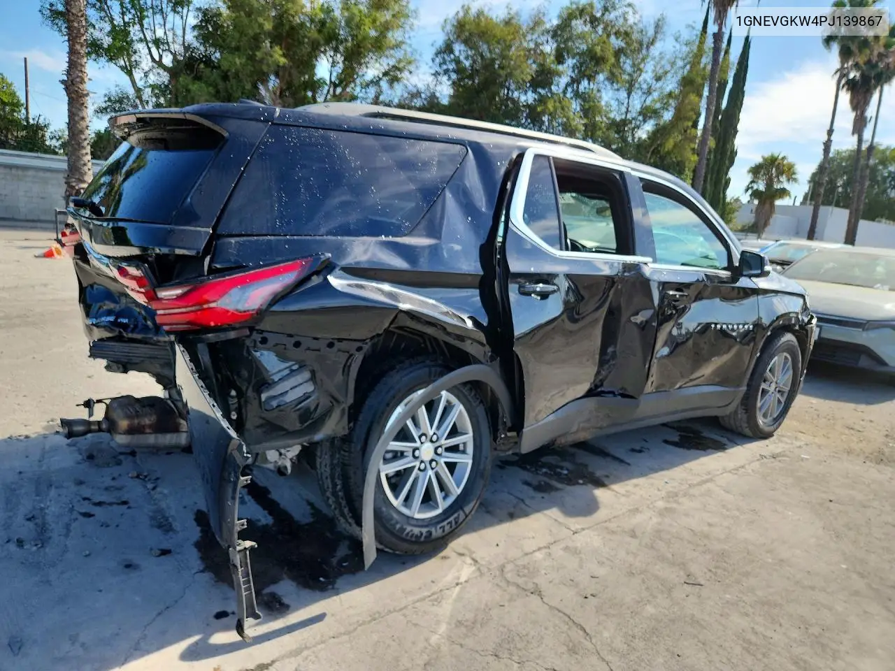 2023 Chevrolet Traverse Lt VIN: 1GNEVGKW4PJ139867 Lot: 61245136