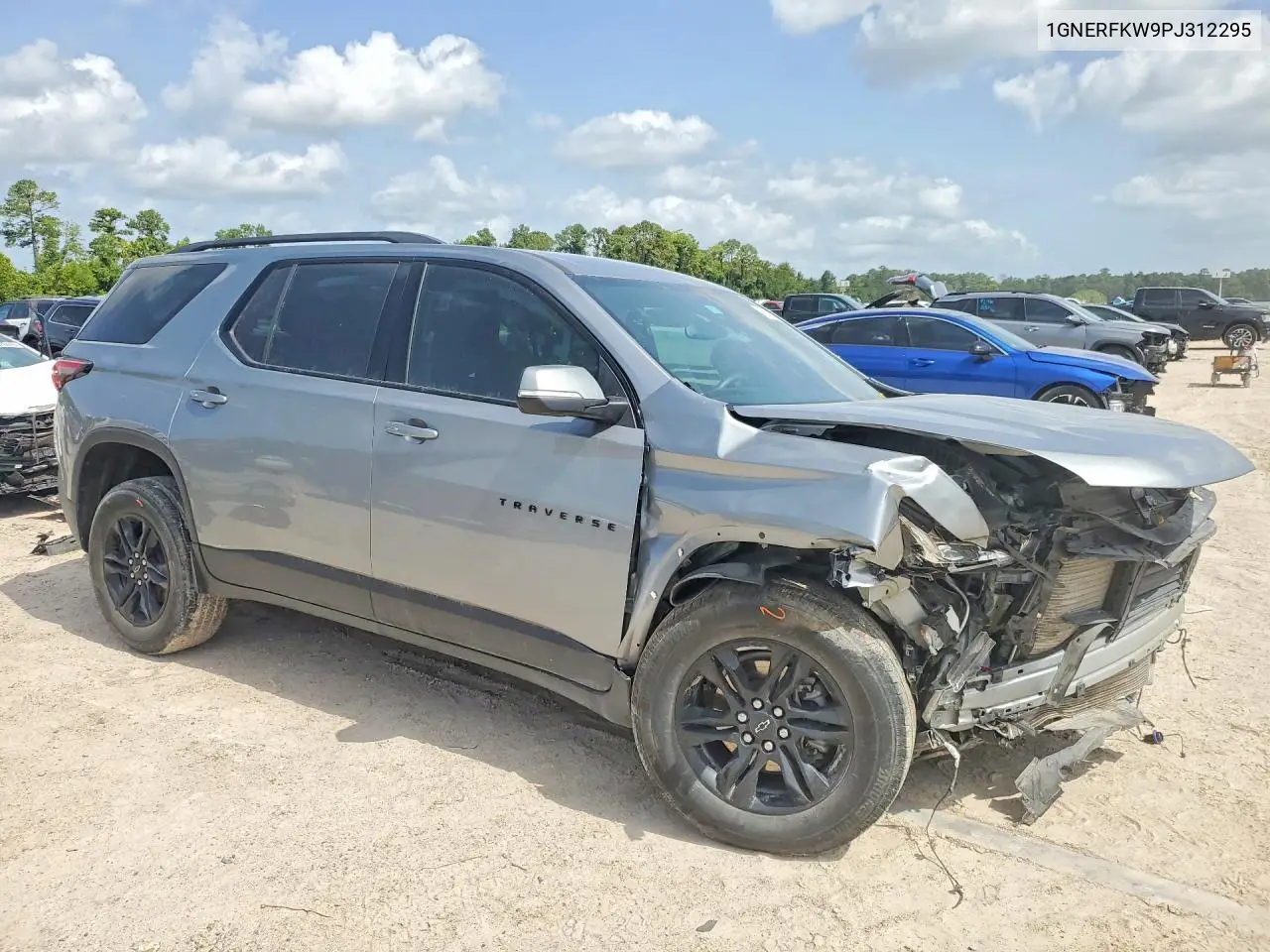 2023 Chevrolet Traverse Ls VIN: 1GNERFKW9PJ312295 Lot: 61481746