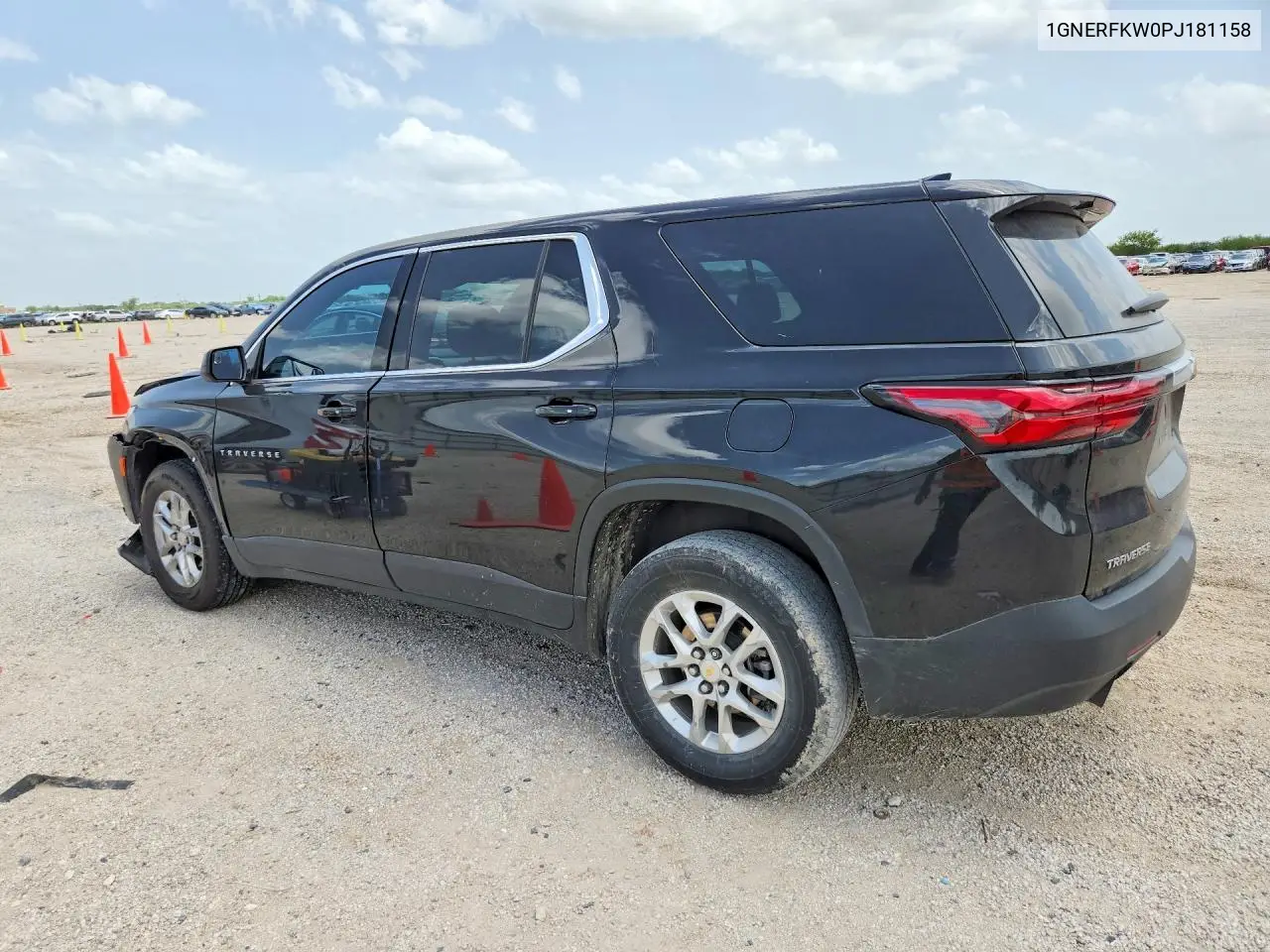 2023 Chevrolet Traverse Ls VIN: 1GNERFKW0PJ181158 Lot: 61692286