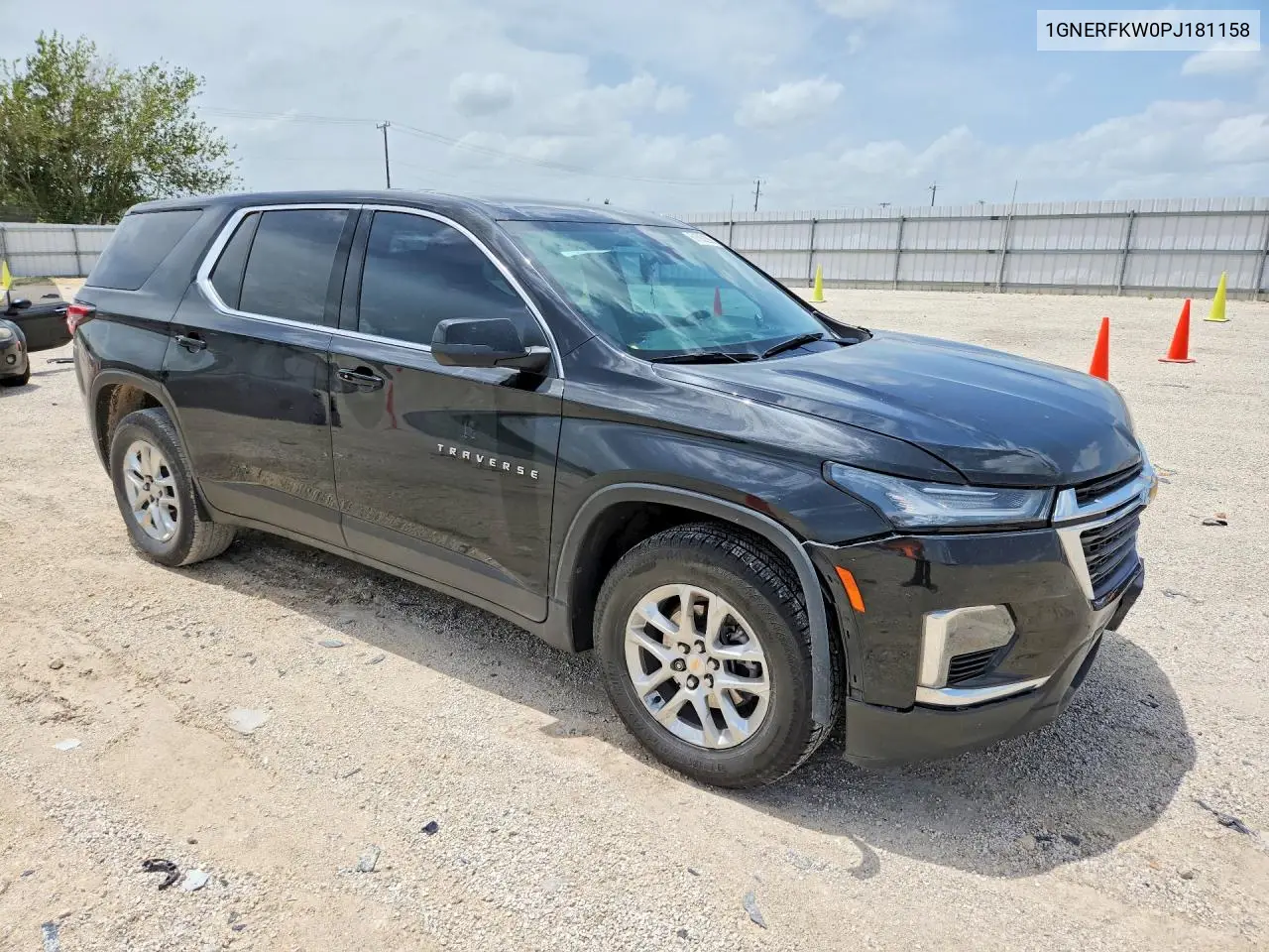 2023 Chevrolet Traverse Ls VIN: 1GNERFKW0PJ181158 Lot: 61692286