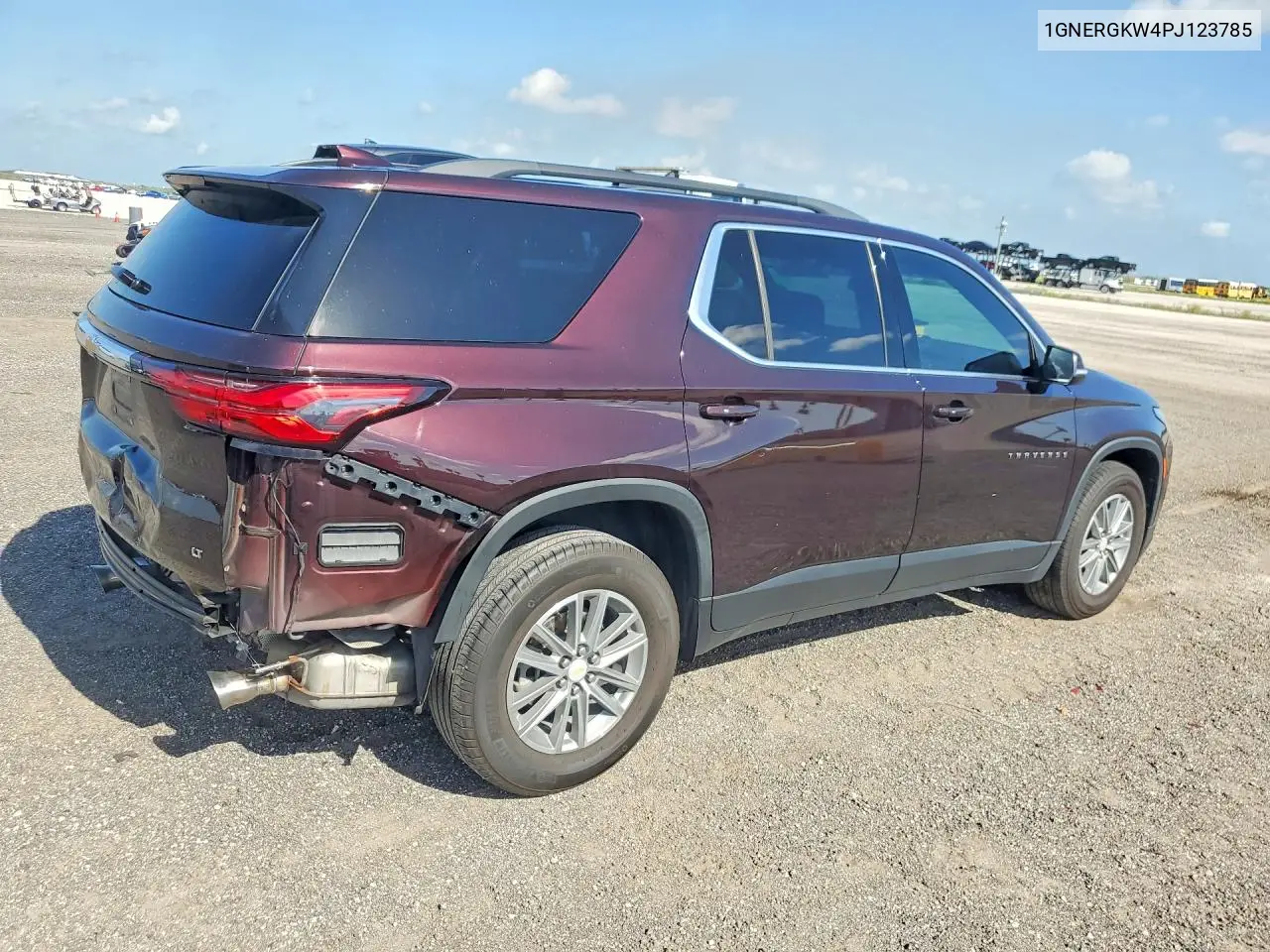 2023 Chevrolet Traverse Lt VIN: 1GNERGKW4PJ123785 Lot: 61914076