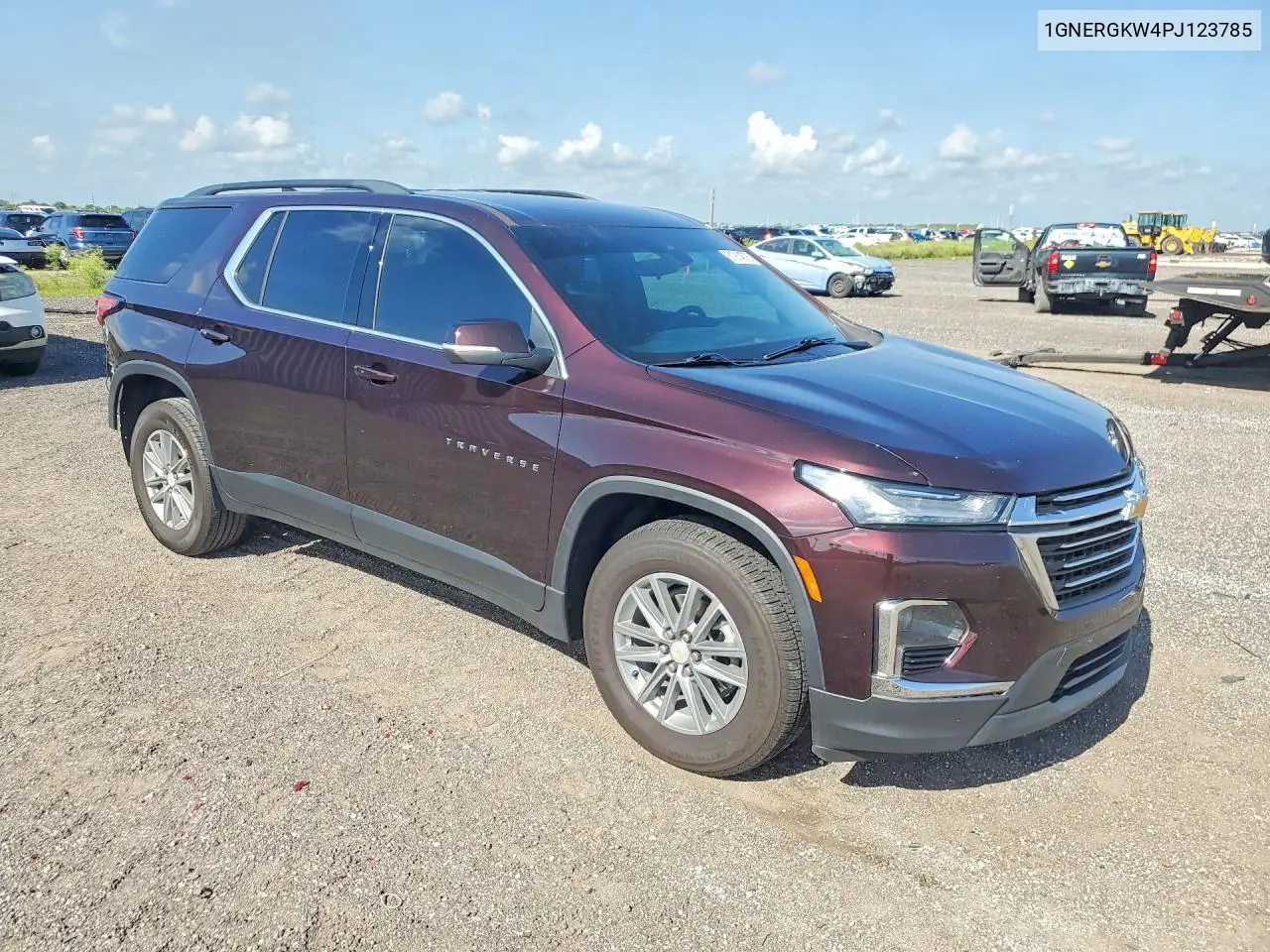 2023 Chevrolet Traverse Lt VIN: 1GNERGKW4PJ123785 Lot: 61914076