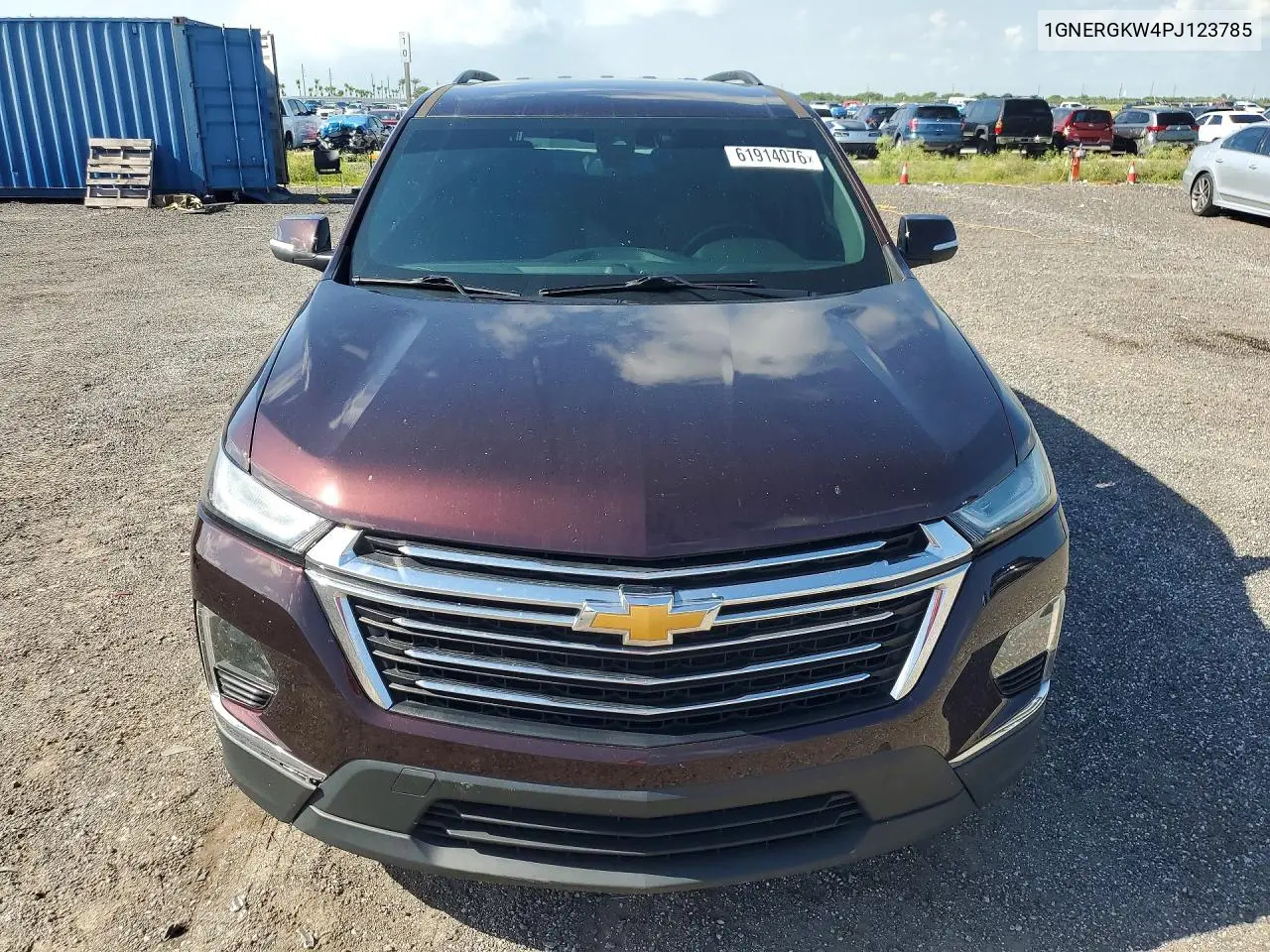 2023 Chevrolet Traverse Lt VIN: 1GNERGKW4PJ123785 Lot: 61914076