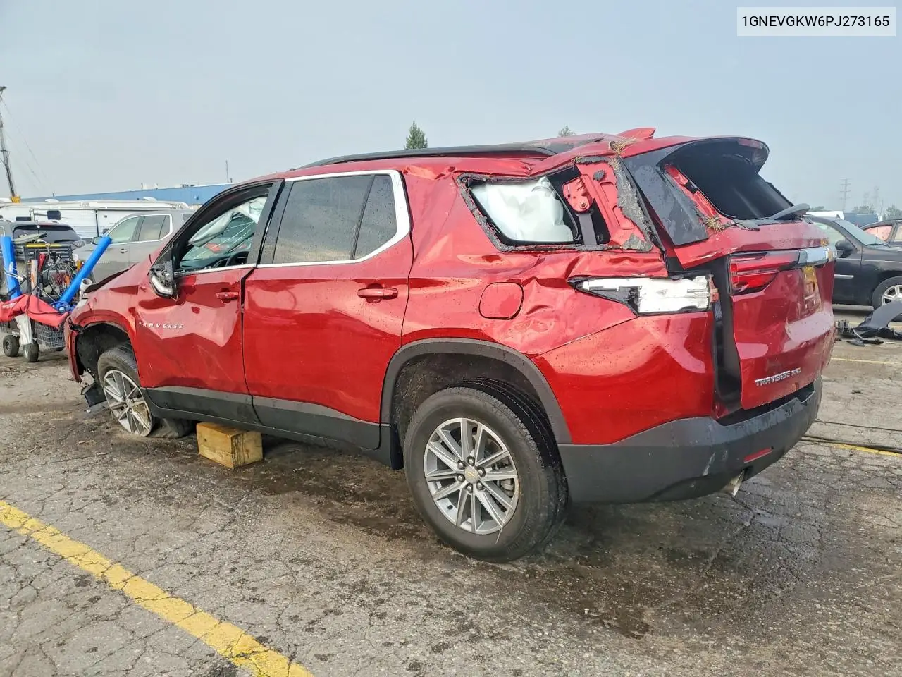 2023 Chevrolet Traverse Lt VIN: 1GNEVGKW6PJ273165 Lot: 61915586
