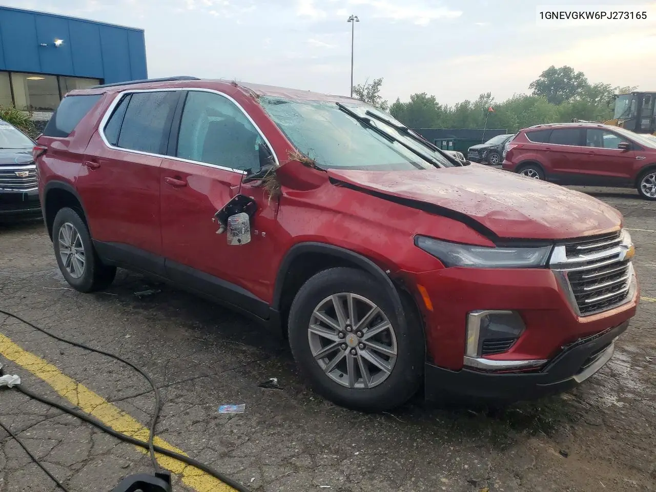2023 Chevrolet Traverse Lt VIN: 1GNEVGKW6PJ273165 Lot: 61915586