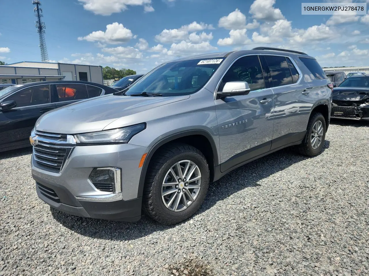 1GNERGKW2PJ278478 2023 Chevrolet Traverse Lt