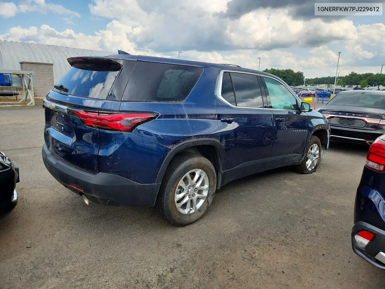 2023 Chevrolet Traverse Ls VIN: 1GNERFKW7PJ229612 Lot: 62446366