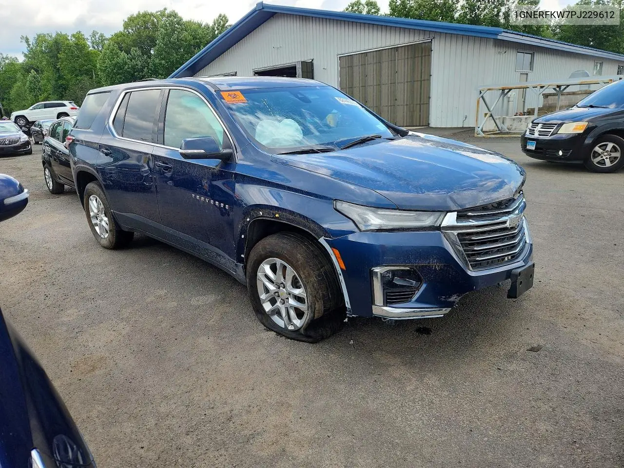 2023 Chevrolet Traverse Ls VIN: 1GNERFKW7PJ229612 Lot: 62446366