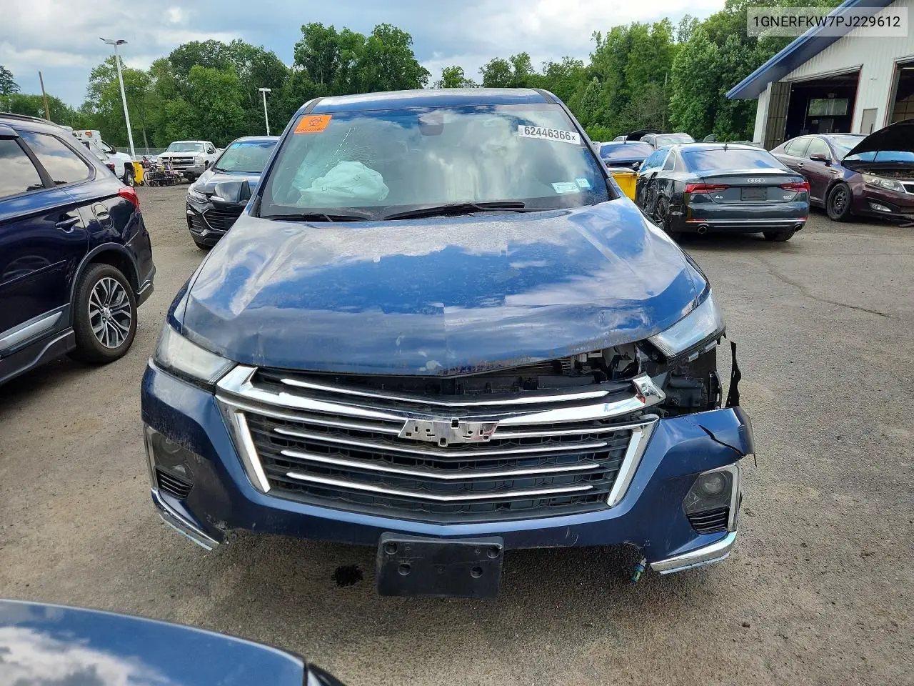 2023 Chevrolet Traverse Ls VIN: 1GNERFKW7PJ229612 Lot: 62446366