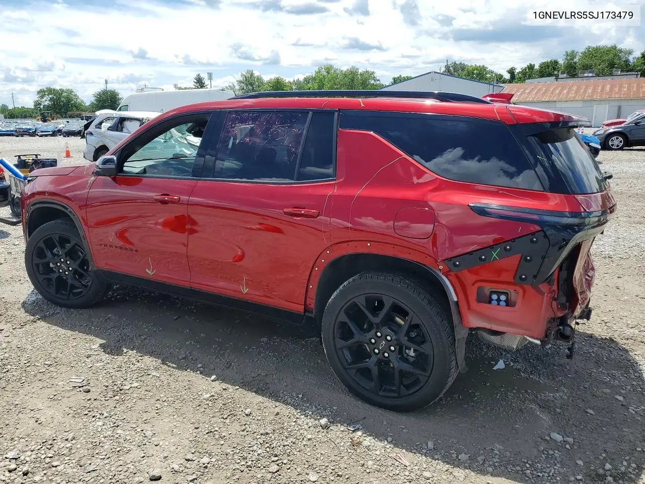 2025 Chevrolet Traverse Rs VIN: 1GNEVLRS5SJ173479 Lot: 57351466