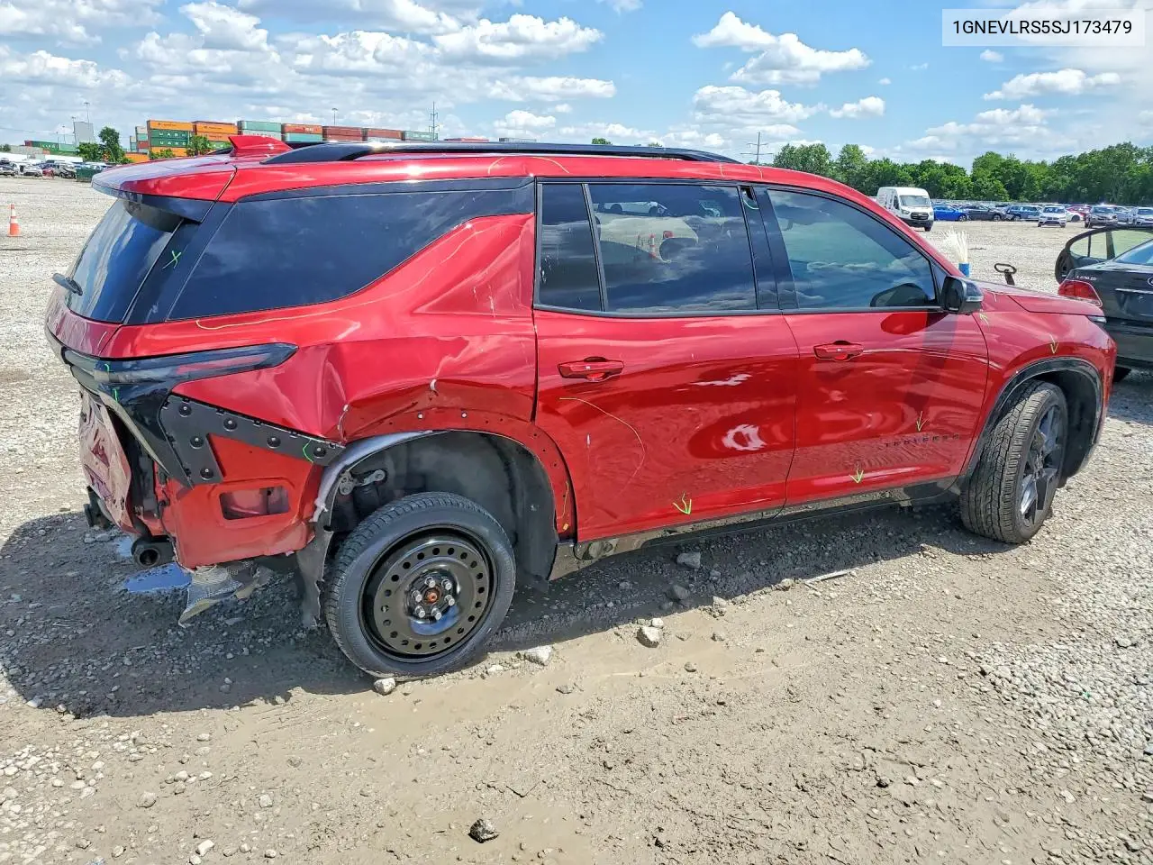 2025 Chevrolet Traverse Rs VIN: 1GNEVLRS5SJ173479 Lot: 57351466