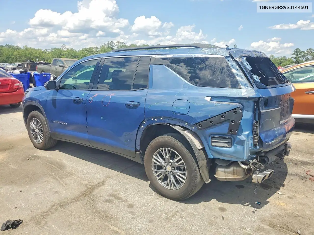 2025 Chevrolet Traverse Lt VIN: 1GNERGRS9SJ144501 Lot: 59878926