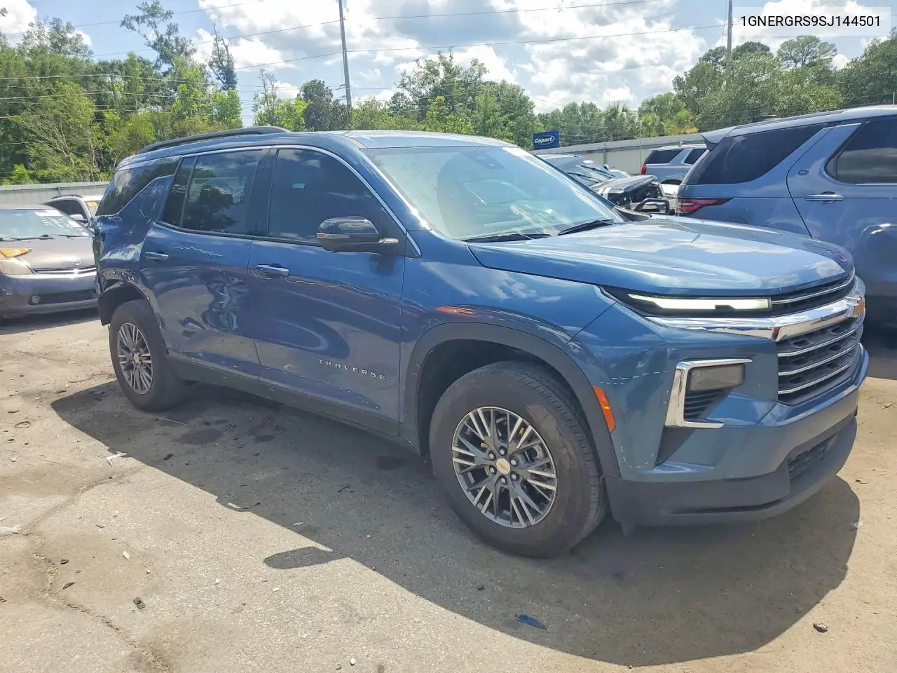 2025 Chevrolet Traverse Lt VIN: 1GNERGRS9SJ144501 Lot: 59878926