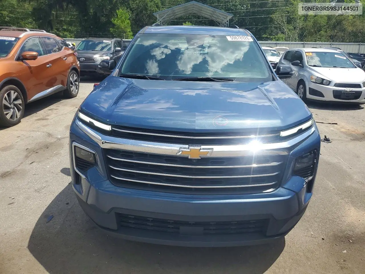 2025 Chevrolet Traverse Lt VIN: 1GNERGRS9SJ144501 Lot: 59878926