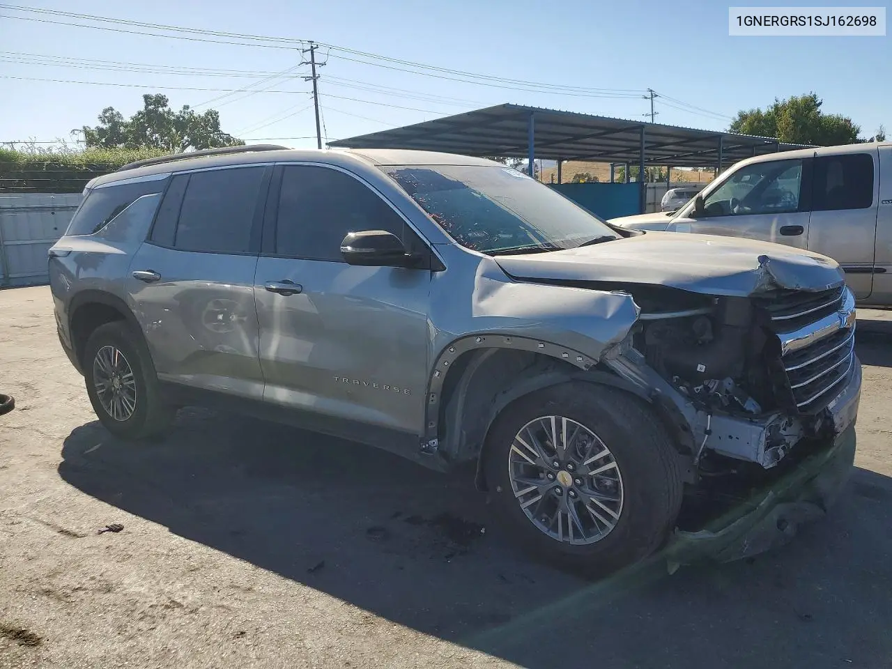2025 Chevrolet Traverse Lt VIN: 1GNERGRS1SJ162698 Lot: 61549536