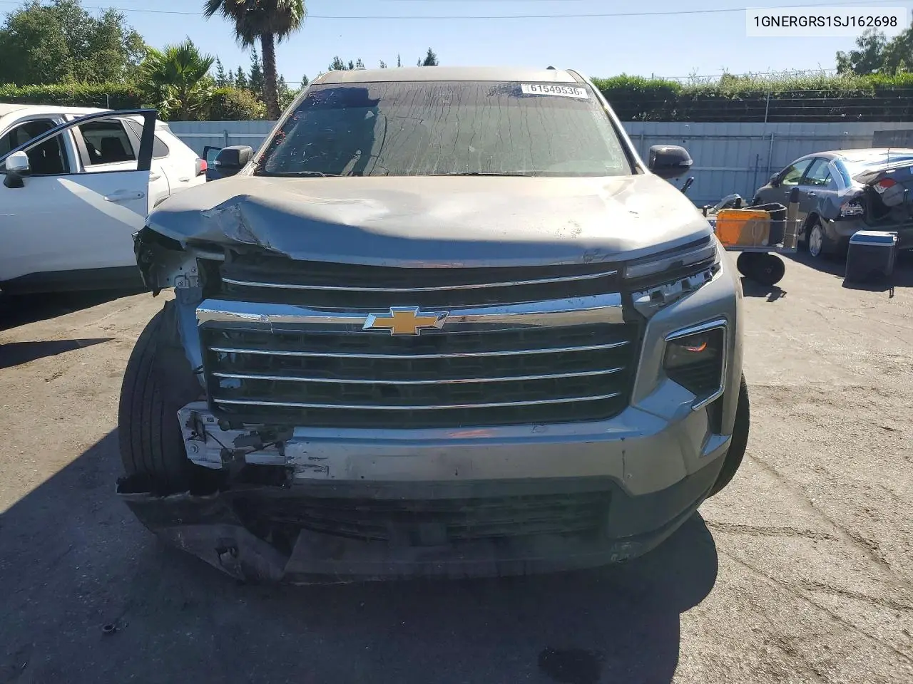2025 Chevrolet Traverse Lt VIN: 1GNERGRS1SJ162698 Lot: 61549536